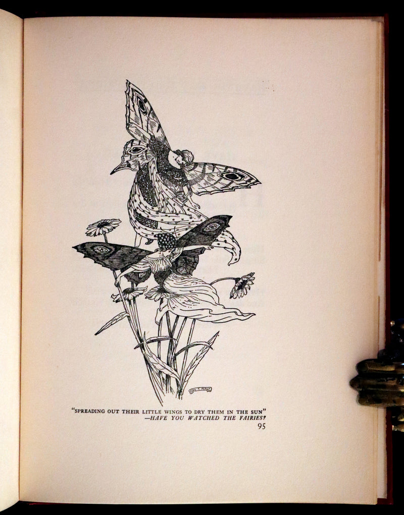 1923 Rare First Edition - The Rose Fyleman Fairy Book Illustrated by Hilda T. Miller.