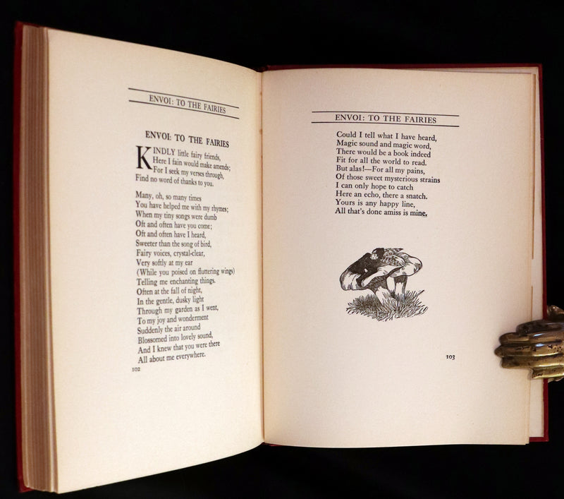 1923 Rare First Edition - The Rose Fyleman Fairy Book Illustrated by Hilda T. Miller.