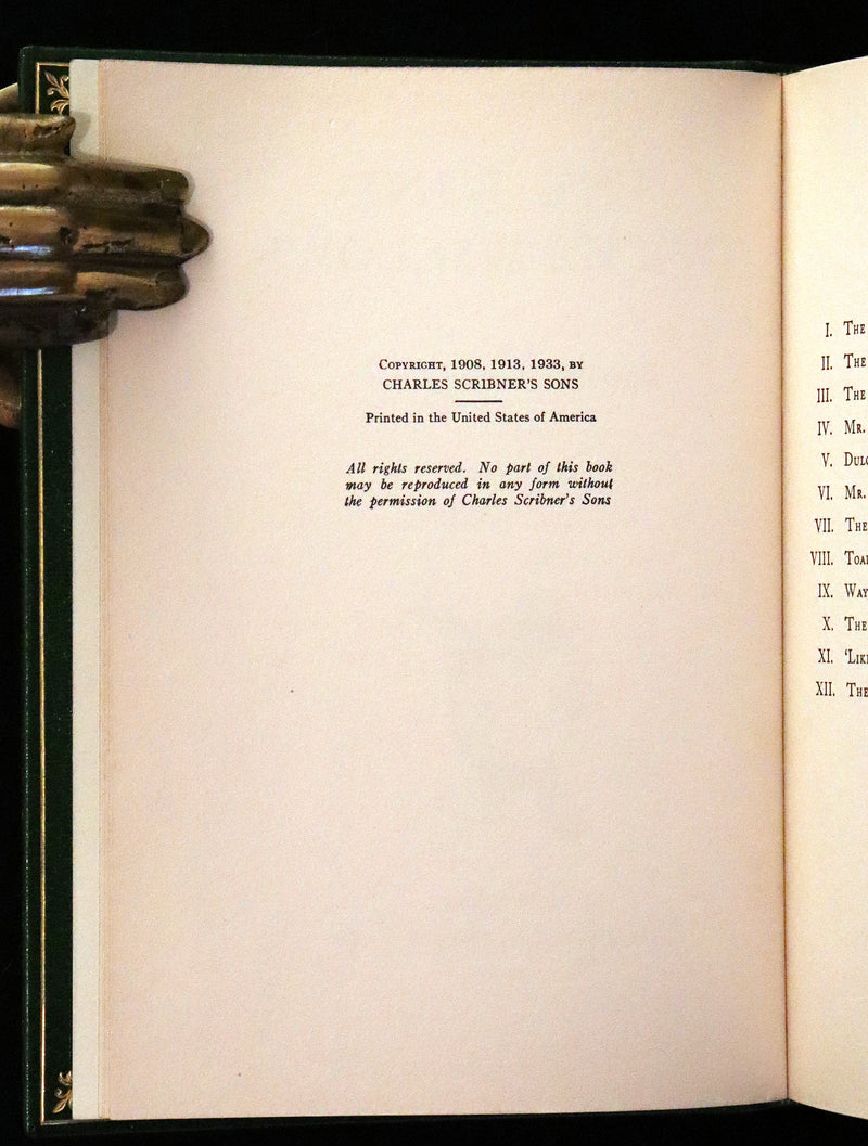 1933 First US Edition Illustrated by Shepard & bound by Bayntun - THE WIND IN THE WILLOWS.