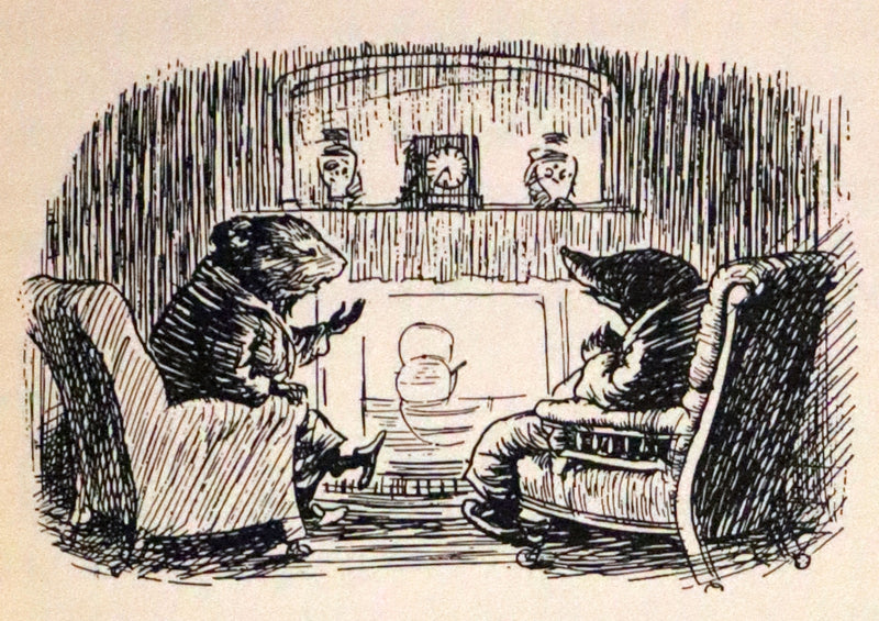 1933 First US Edition Illustrated by Shepard & bound by Bayntun - THE WIND IN THE WILLOWS.