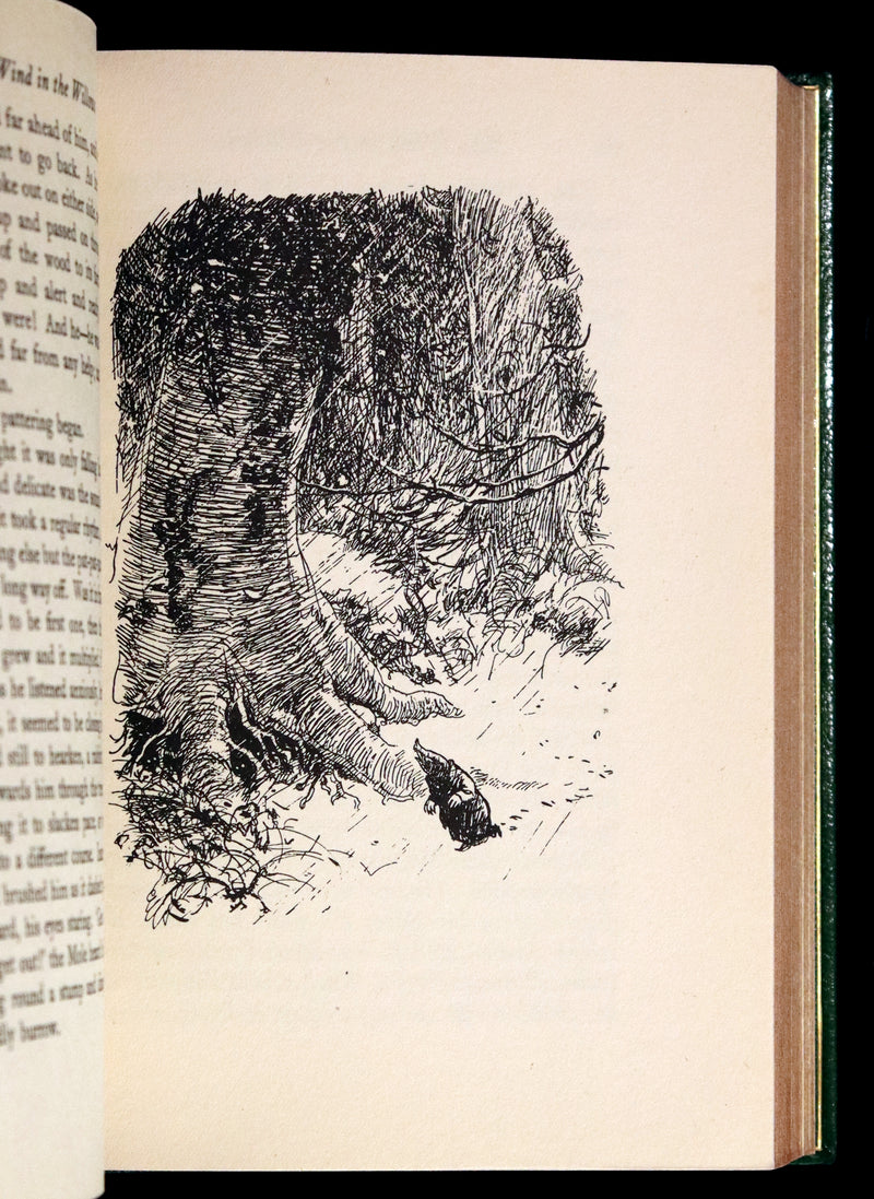 1933 First US Edition Illustrated by Shepard & bound by Bayntun - THE WIND IN THE WILLOWS.