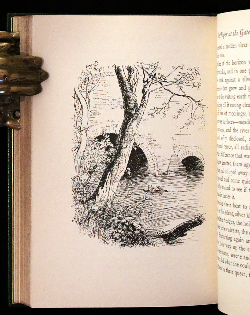 1933 First US Edition Illustrated by Shepard & bound by Bayntun - THE WIND IN THE WILLOWS.