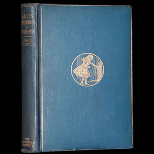 1910 Rare Edition in Blue - ALICE'S ADVENTURES IN WONDERLAND by Lewis Carroll.