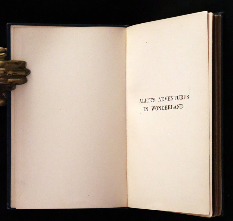 1910 Rare Edition in Blue - ALICE'S ADVENTURES IN WONDERLAND by Lewis Carroll.