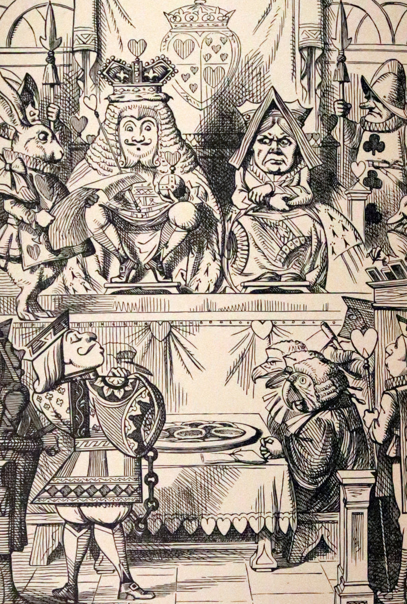 1910 Rare Edition in Blue - ALICE'S ADVENTURES IN WONDERLAND by Lewis Carroll.