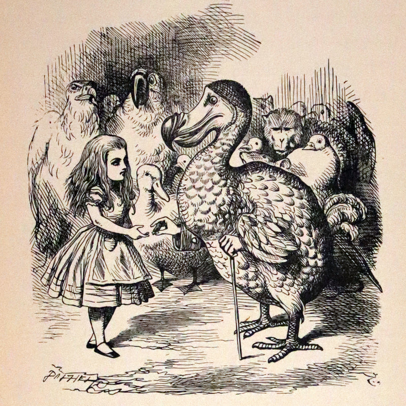 1910 Rare Edition in Blue - ALICE'S ADVENTURES IN WONDERLAND by Lewis Carroll.