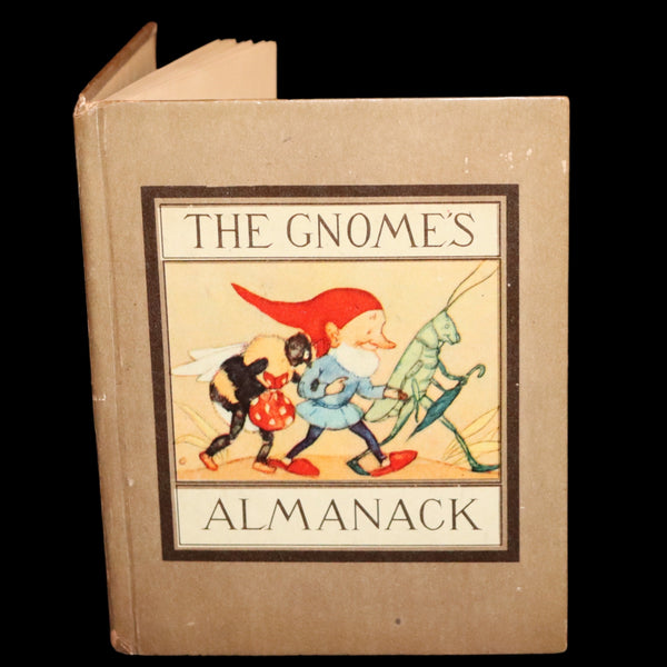 1942 Rare First US Edition - THE GNOME'S ALMANACK by Ida Bohatta translated by June Head.