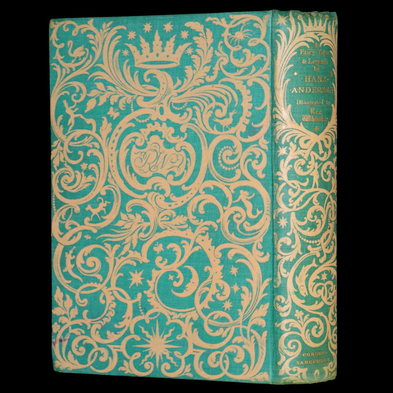 1935 Rared First Rex Whistler Illustrated Edition - Hans Andersen Fairy Tales and Legends.