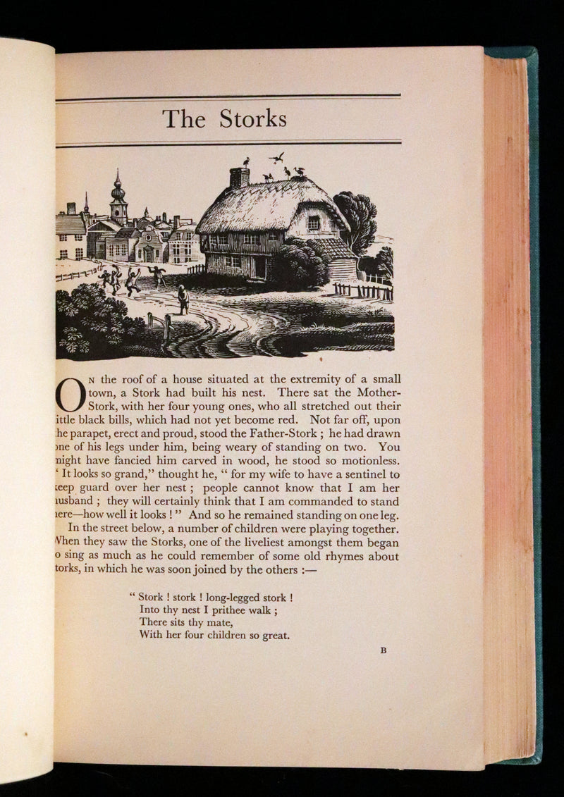 1935 Rared First Rex Whistler Illustrated Edition - Hans Andersen Fairy Tales and Legends.