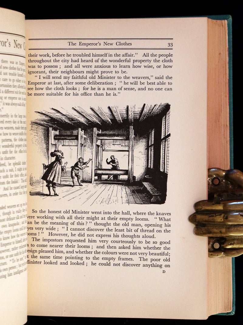 1935 Rared First Rex Whistler Illustrated Edition - Hans Andersen Fairy Tales and Legends.