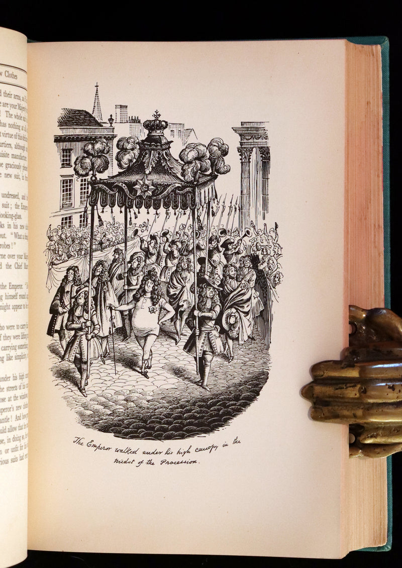 1935 Rared First Rex Whistler Illustrated Edition - Hans Andersen Fairy Tales and Legends.