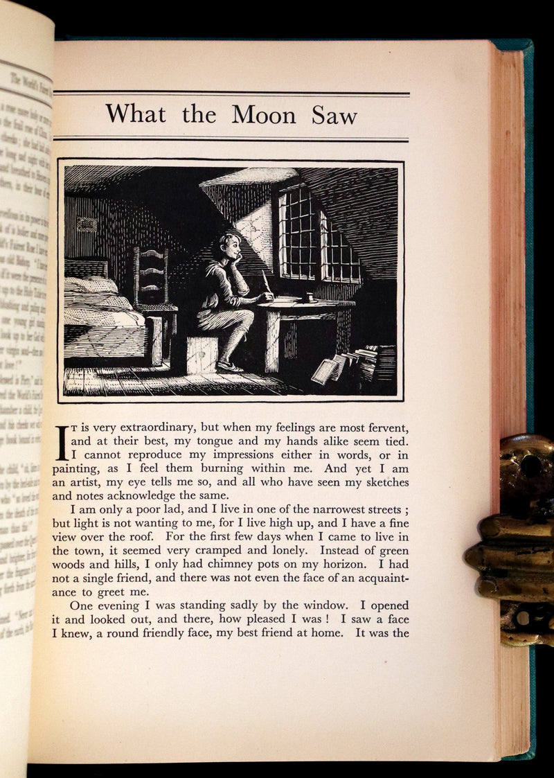 1935 Rared First Rex Whistler Illustrated Edition - Hans Andersen Fairy Tales and Legends.
