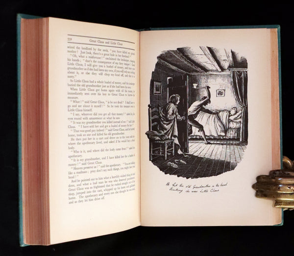 1935 Rared First Rex Whistler Illustrated Edition - Hans Andersen Fairy Tales and Legends.