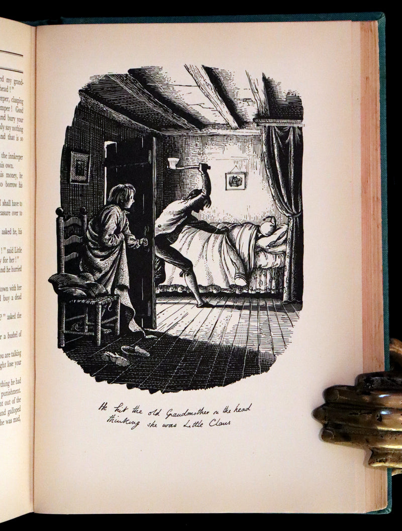 1935 Rared First Rex Whistler Illustrated Edition - Hans Andersen Fairy Tales and Legends.