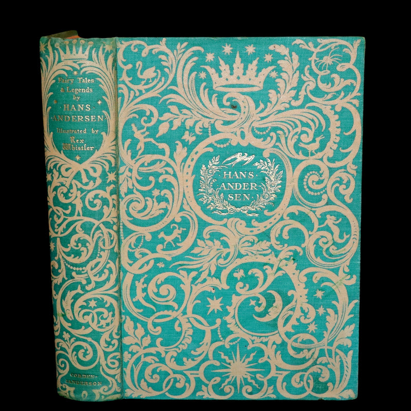 1935 Rared First Rex Whistler Illustrated Edition - Hans Andersen Fairy Tales and Legends.