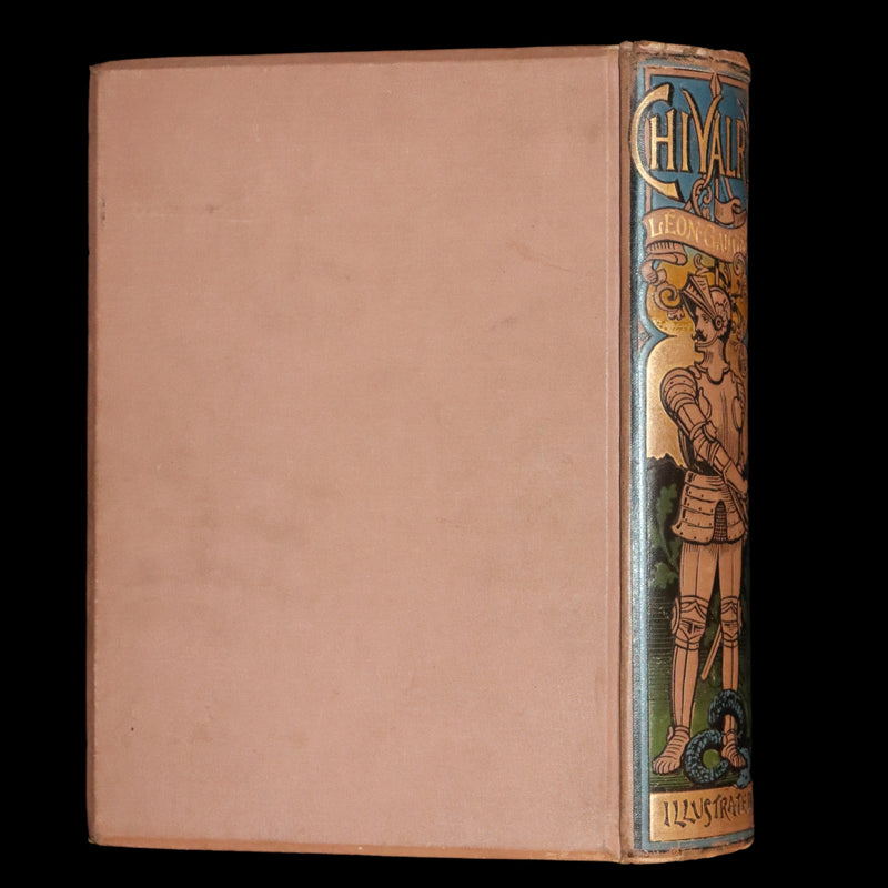1891 Scarce First Edition - Chivalry by Leon Gautier. Illustrated.
