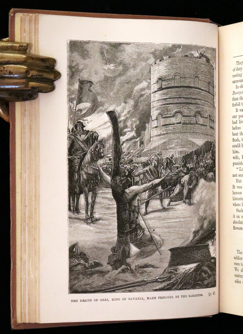 1891 Scarce First Edition - Chivalry by Leon Gautier. Illustrated.