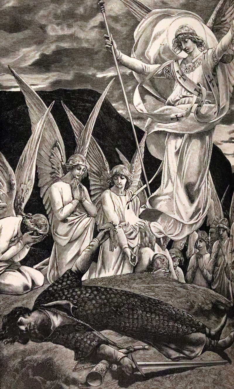 1891 Scarce First Edition - Chivalry by Leon Gautier. Illustrated.