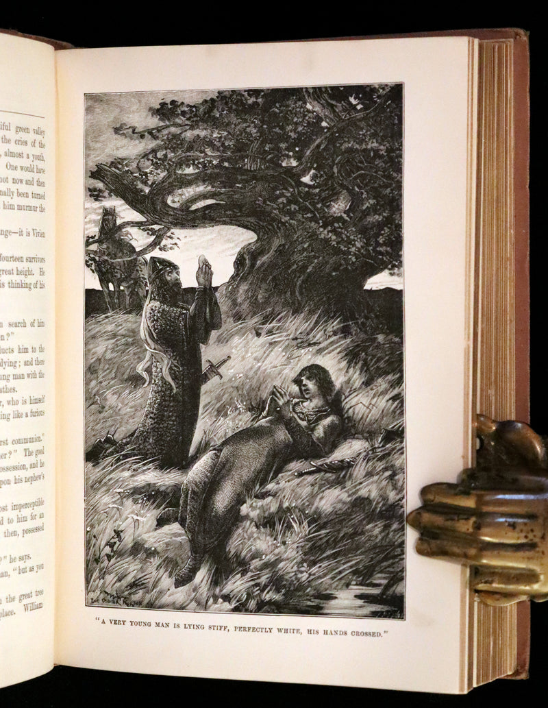 1891 Scarce First Edition - Chivalry by Leon Gautier. Illustrated.