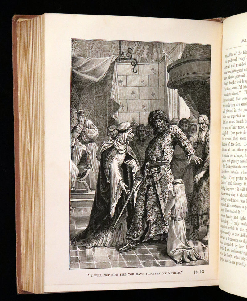 1891 Scarce First Edition - Chivalry by Leon Gautier. Illustrated.