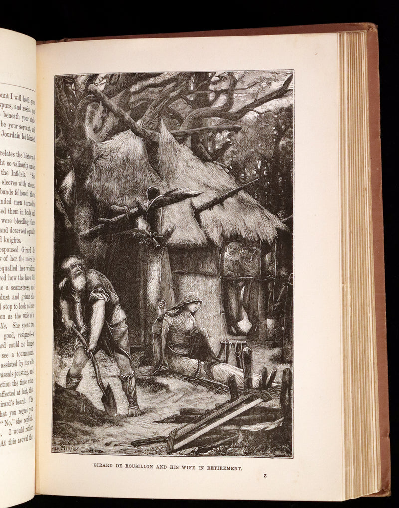 1891 Scarce First Edition - Chivalry by Leon Gautier. Illustrated.