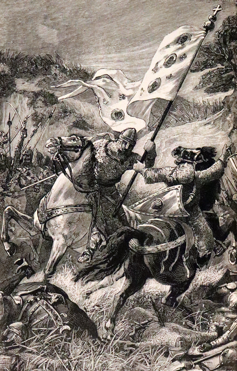 1891 Scarce First Edition - Chivalry by Leon Gautier. Illustrated.