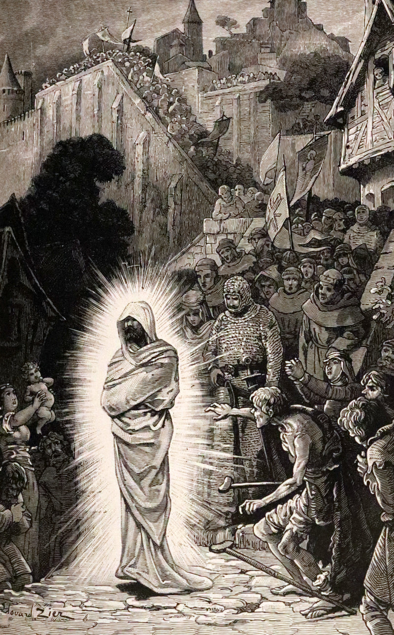 1891 Scarce First Edition - Chivalry by Leon Gautier. Illustrated.