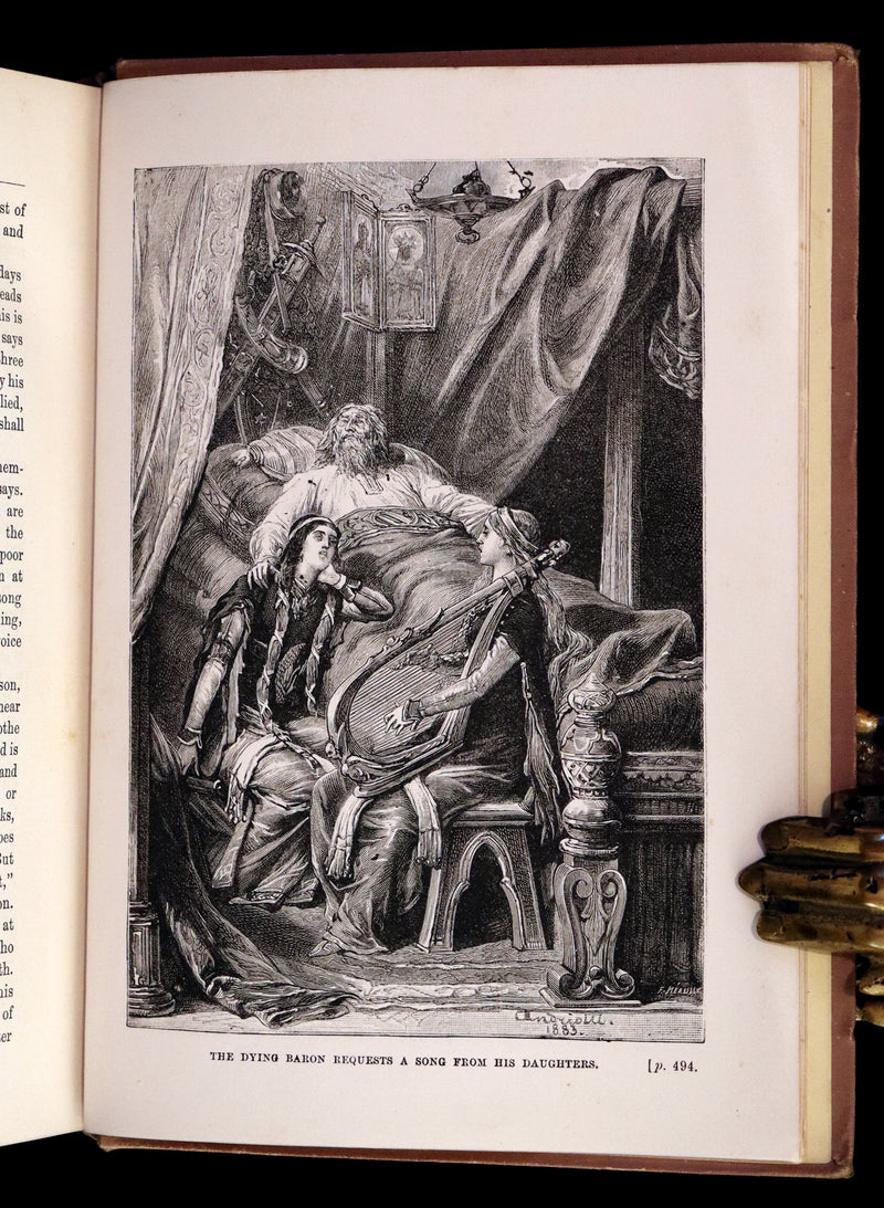 1891 Scarce First Edition - Chivalry by Leon Gautier. Illustrated.