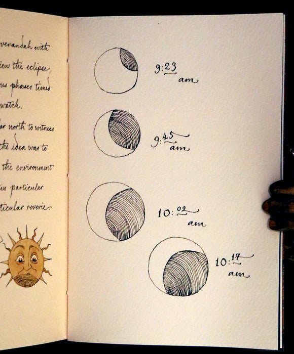 2017 Scarce First Limited Edition - A Northern View of the Great Solar Eclipse of 2017 by Charles van Sandwyk.