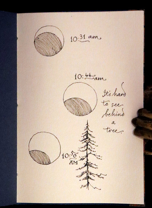 2017 Scarce First Limited Edition - A Northern View of the Great Solar Eclipse of 2017 by Charles van Sandwyk.