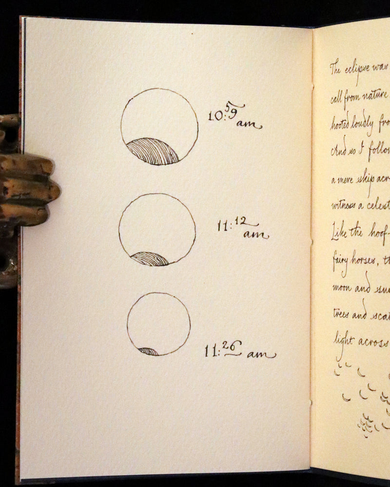 2017 Scarce First Limited Edition - A Northern View of the Great Solar Eclipse of 2017 by Charles van Sandwyk.