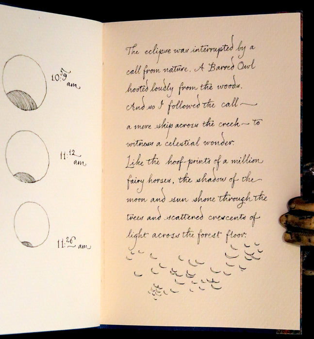 2017 Scarce First Limited Edition - A Northern View of the Great Solar Eclipse of 2017 by Charles van Sandwyk.