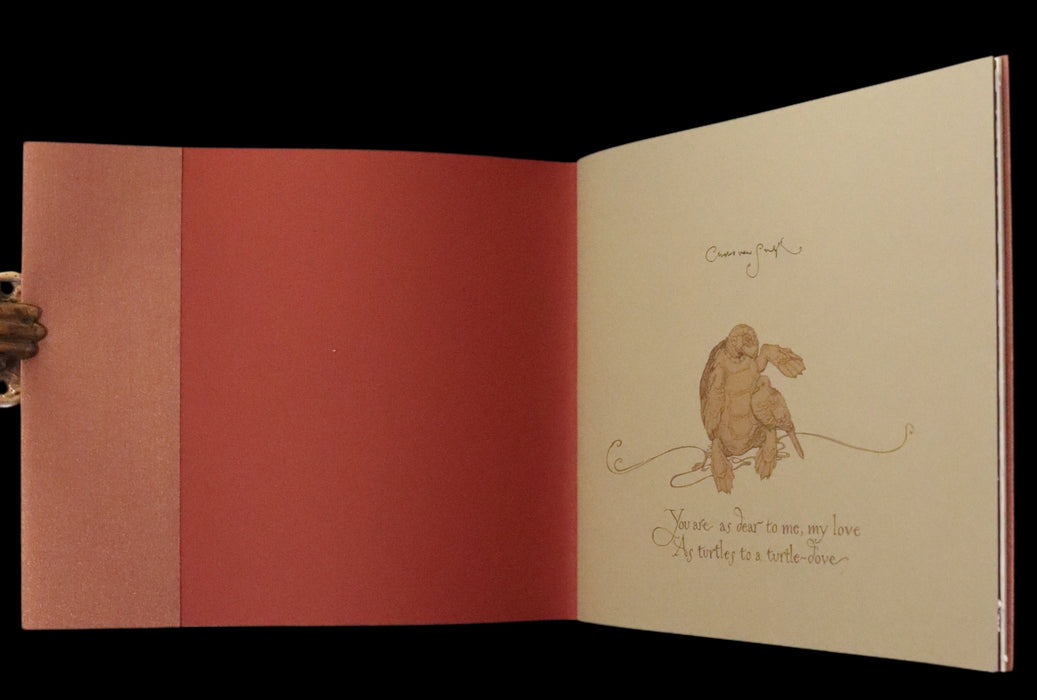 2007 Rare Signed Edition - Affairs Of The Heart According to Peaceable Creatures by Charles van Sandwyk.