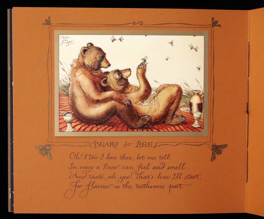 2007 Rare Signed Edition - Affairs Of The Heart According to Peaceable Creatures by Charles van Sandwyk.