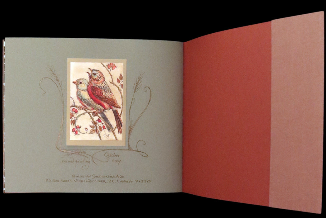 2007 Rare Signed Edition - Affairs Of The Heart According to Peaceable Creatures by Charles van Sandwyk.