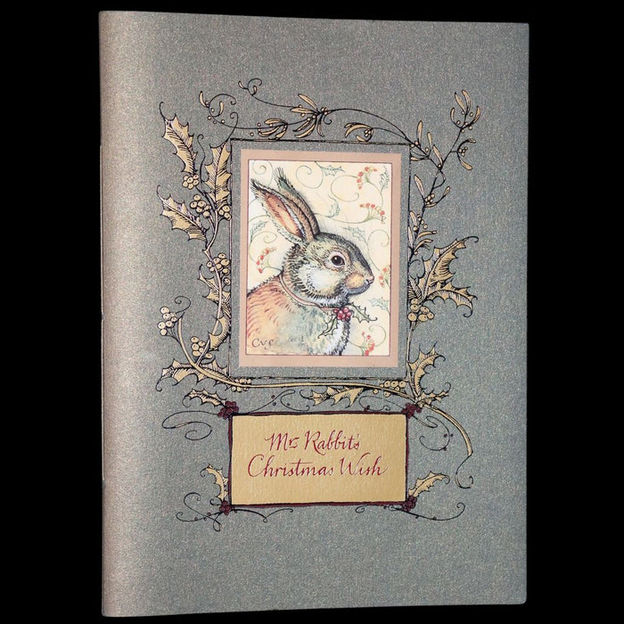 2004 Scarce First Edition - Mr. Rabbit's Christmas Wish Translated for Humans by Charles van Sandwyk.