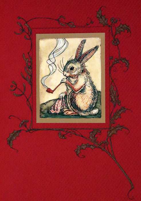 2004 Scarce First Edition - Mr. Rabbit's Christmas Wish Translated for Humans by Charles van Sandwyk.