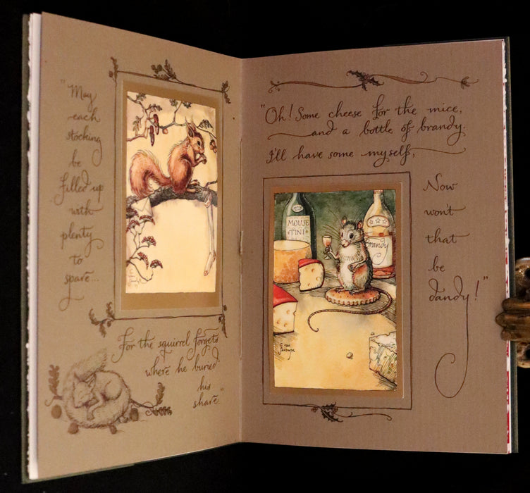 2004 Scarce First Edition - Mr. Rabbit's Christmas Wish Translated for Humans by Charles van Sandwyk.