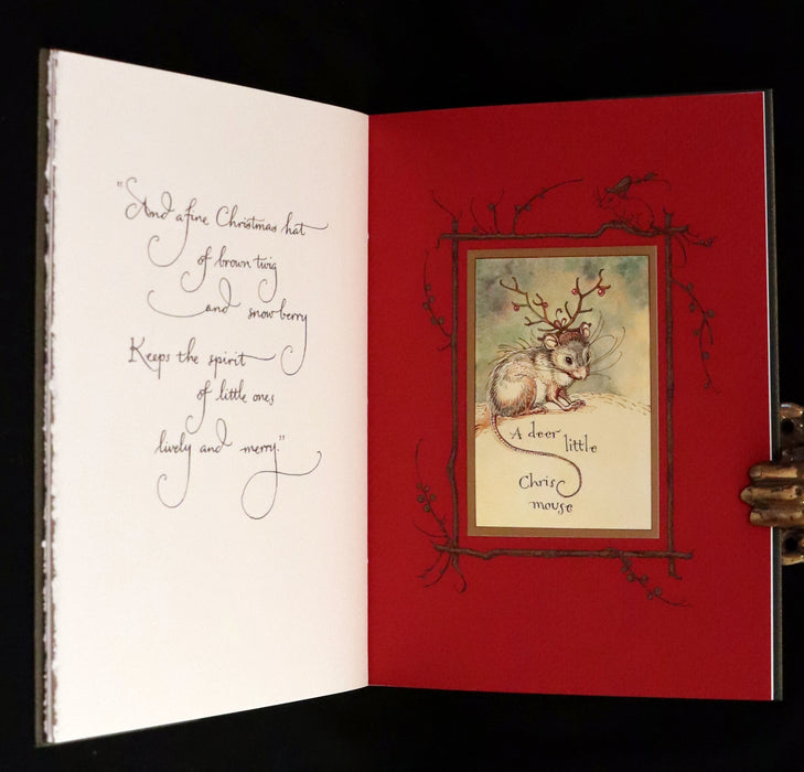 2004 Scarce First Edition - Mr. Rabbit's Christmas Wish Translated for Humans by Charles van Sandwyk.