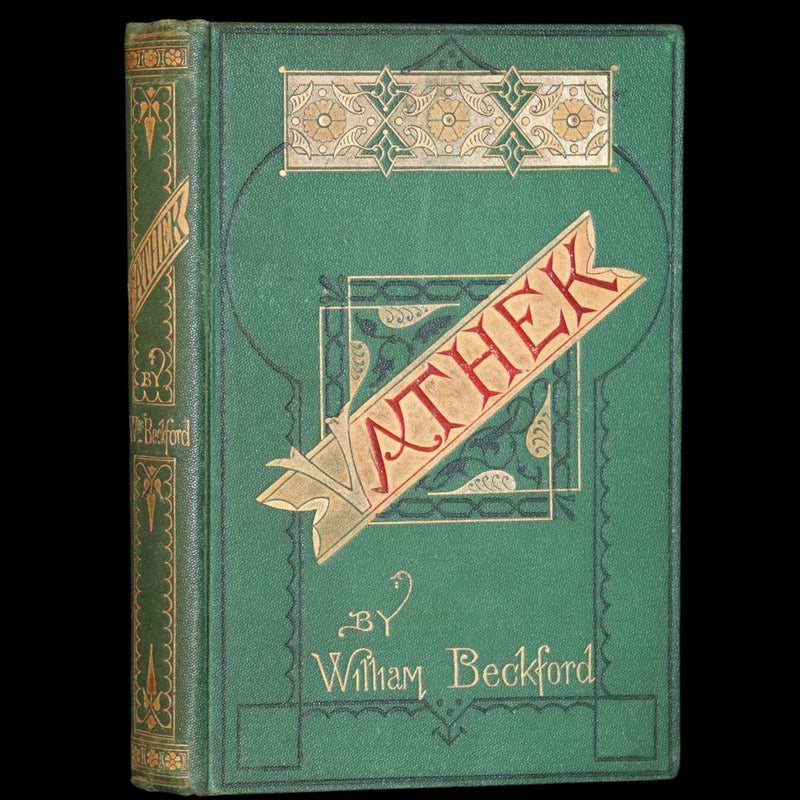 1868 Rare Gothic Book - Vathek, an Arabian Tale by William Thomas Beckford. Illustrated.