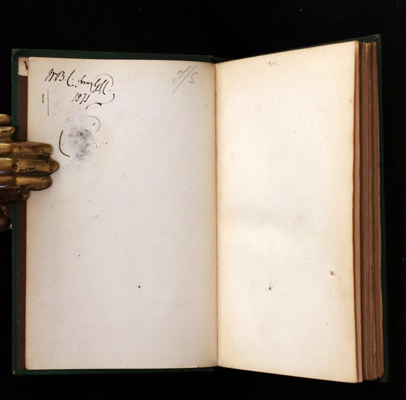 1868 Rare Gothic Book - Vathek, an Arabian Tale by William Thomas Beckford. Illustrated.