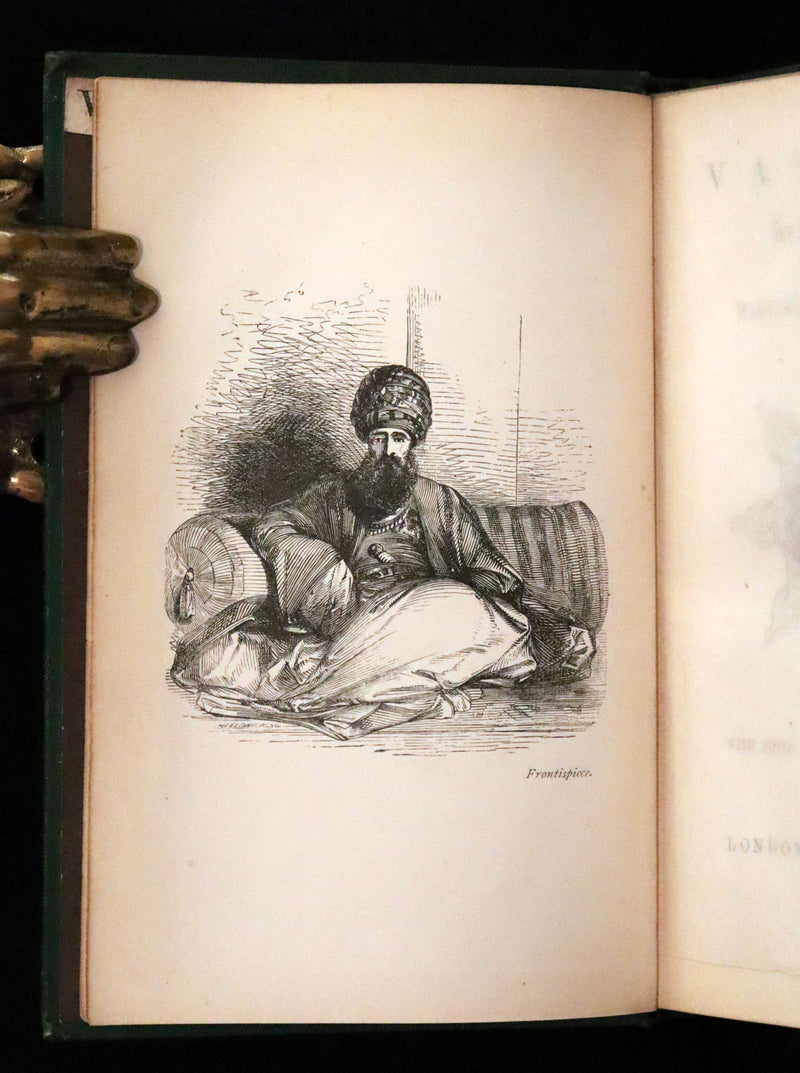 1868 Rare Gothic Book - Vathek, an Arabian Tale by William Thomas Beckford. Illustrated.