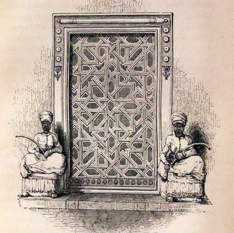 1868 Rare Gothic Book - Vathek, an Arabian Tale by William Thomas Beckford. Illustrated.