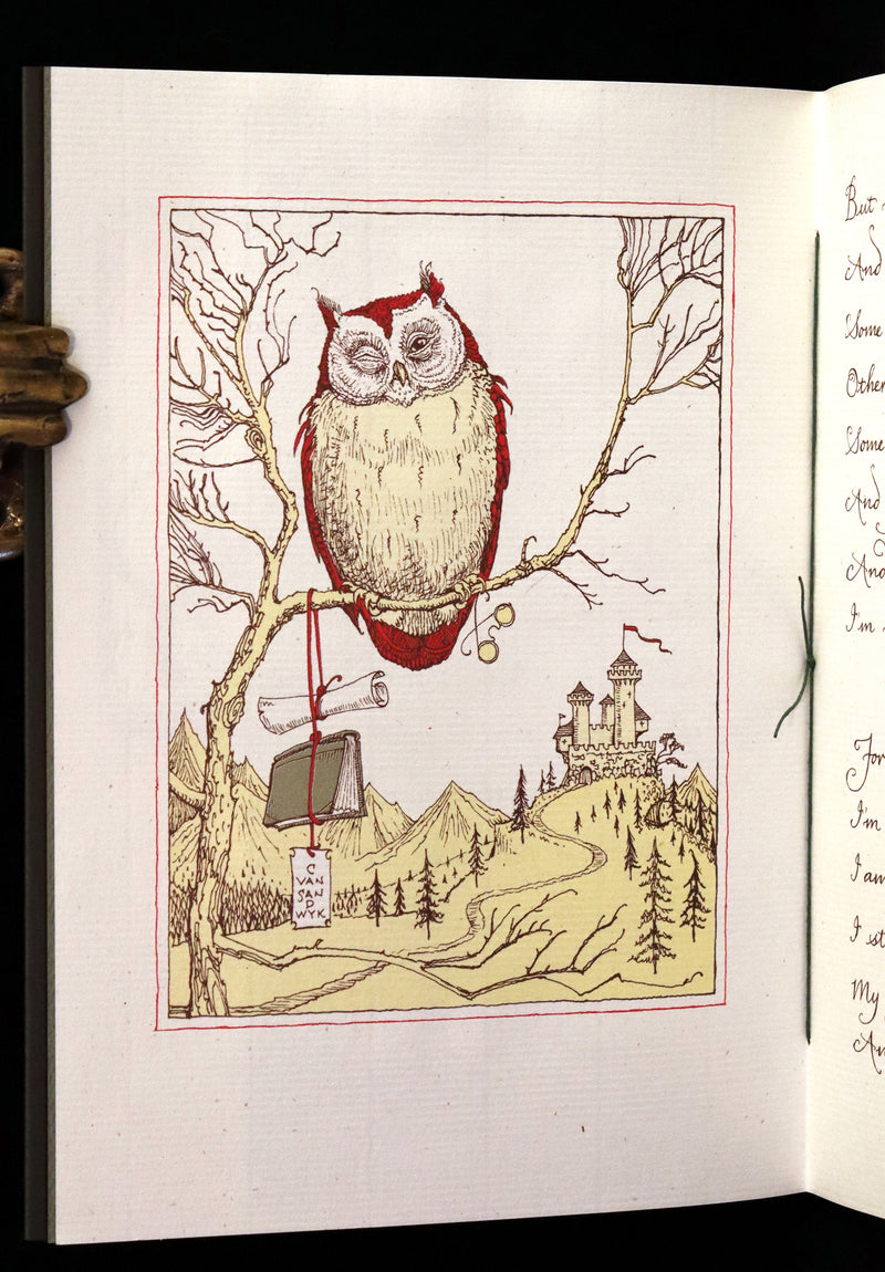 2012 Rare Signed First Edition - I Believe: Two Poems and a Hidden Thought by Charles van Sandwyk.