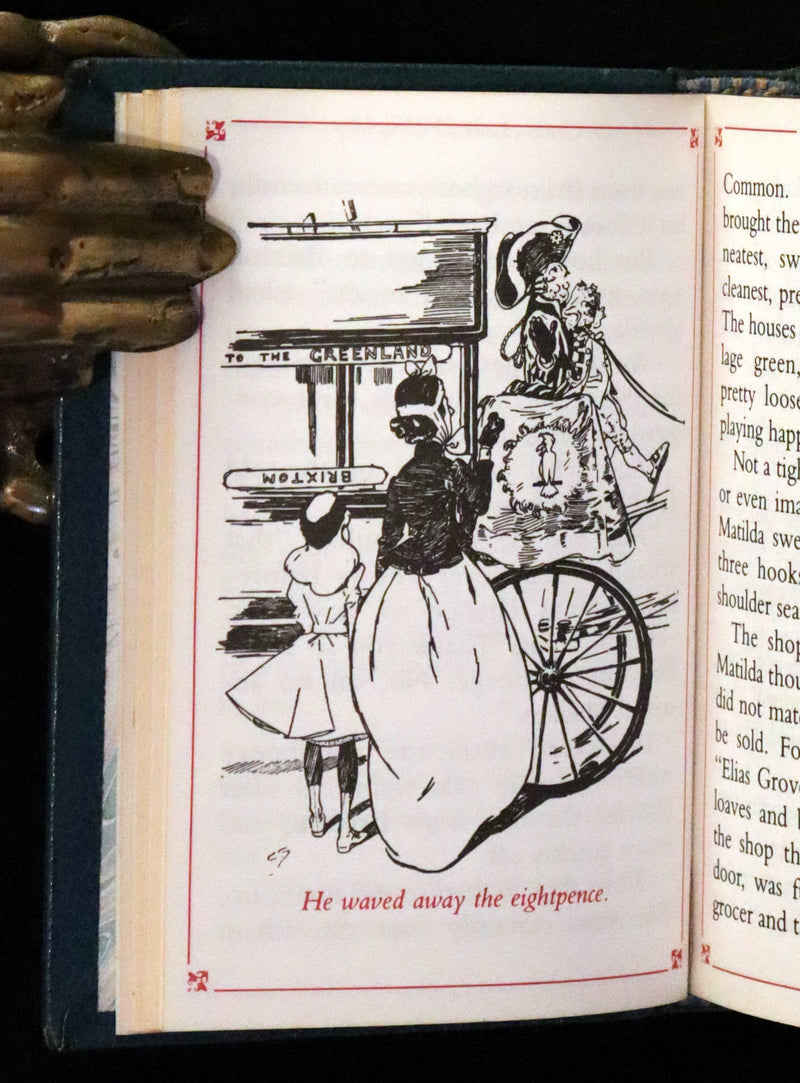 1993 Rare Book beautifully bound by Bayntun - Whereyouwantogoto and Other Unlikely Tales by E. Nesbitt. Illustrated.