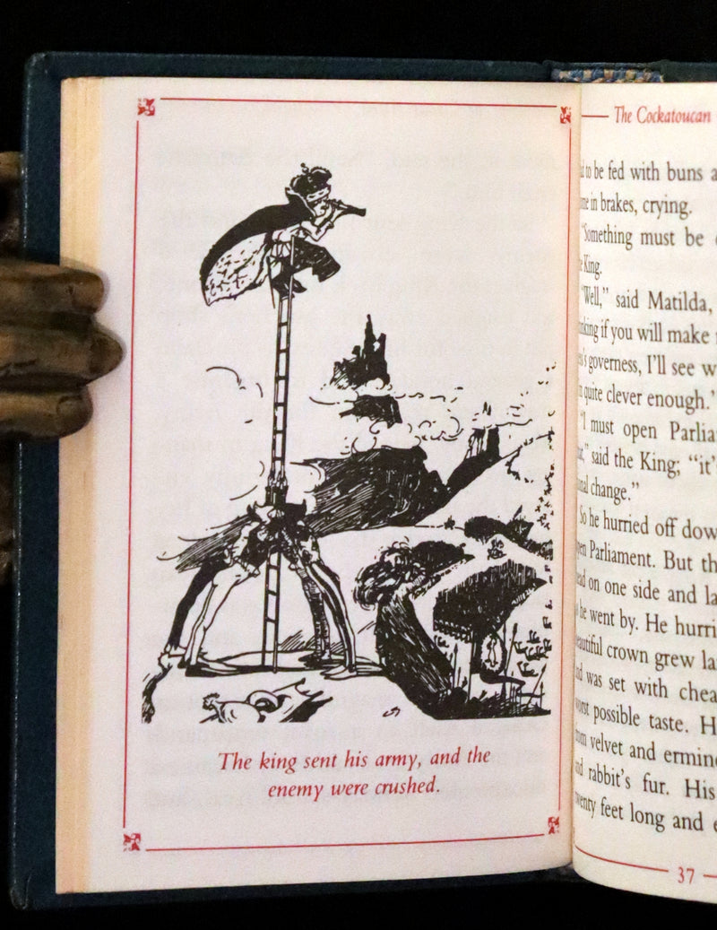 1993 Rare Book beautifully bound by Bayntun - Whereyouwantogoto and Other Unlikely Tales by E. Nesbitt. Illustrated.