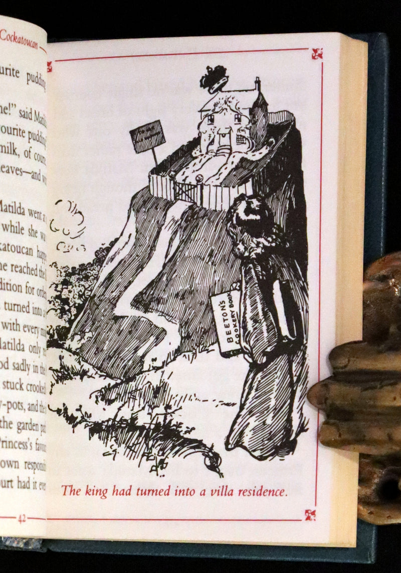 1993 Rare Book beautifully bound by Bayntun - Whereyouwantogoto and Other Unlikely Tales by E. Nesbitt. Illustrated.