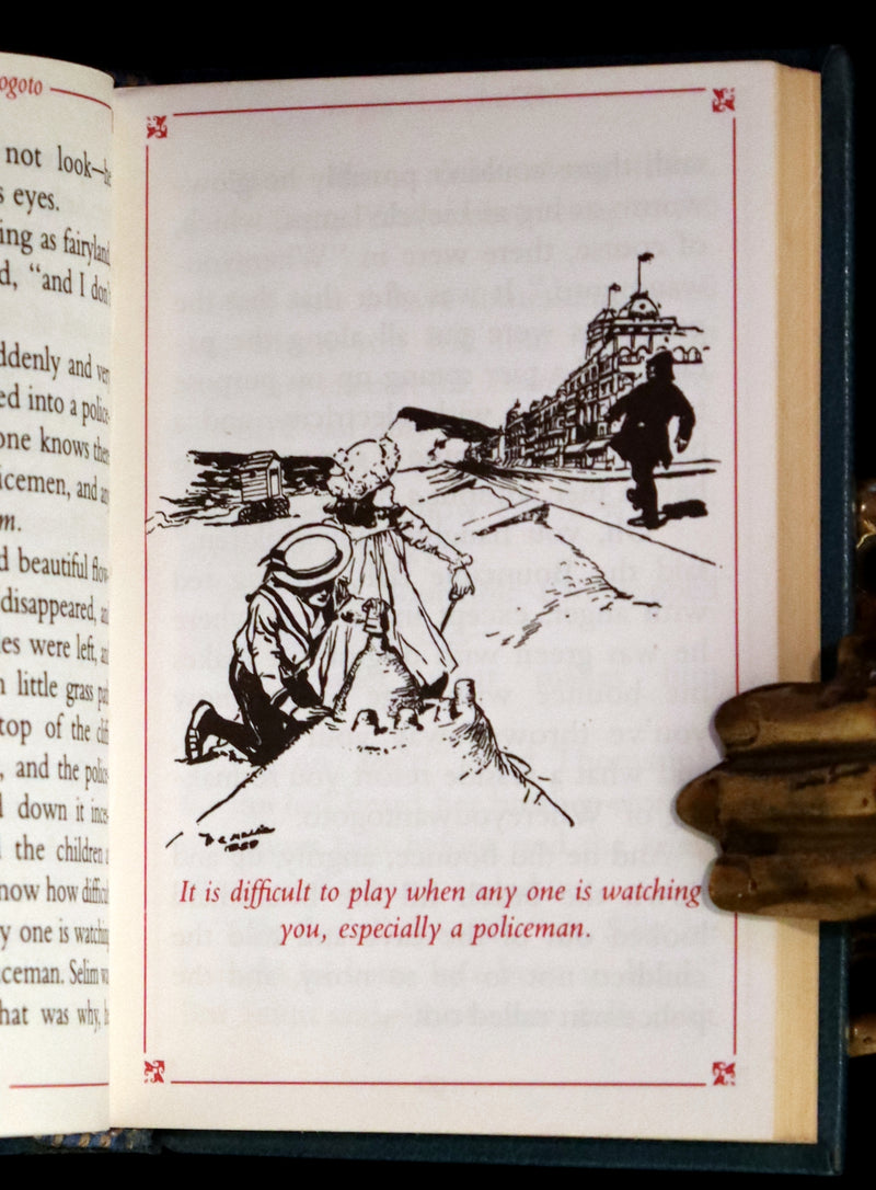 1993 Rare Book beautifully bound by Bayntun - Whereyouwantogoto and Other Unlikely Tales by E. Nesbitt. Illustrated.