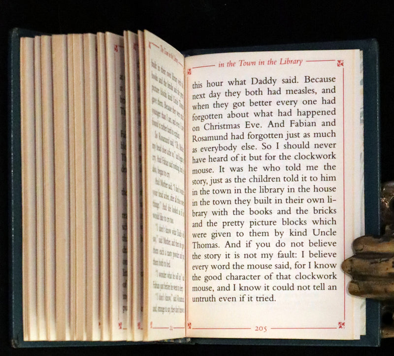 1993 Rare Book beautifully bound by Bayntun - Whereyouwantogoto and Other Unlikely Tales by E. Nesbitt. Illustrated.