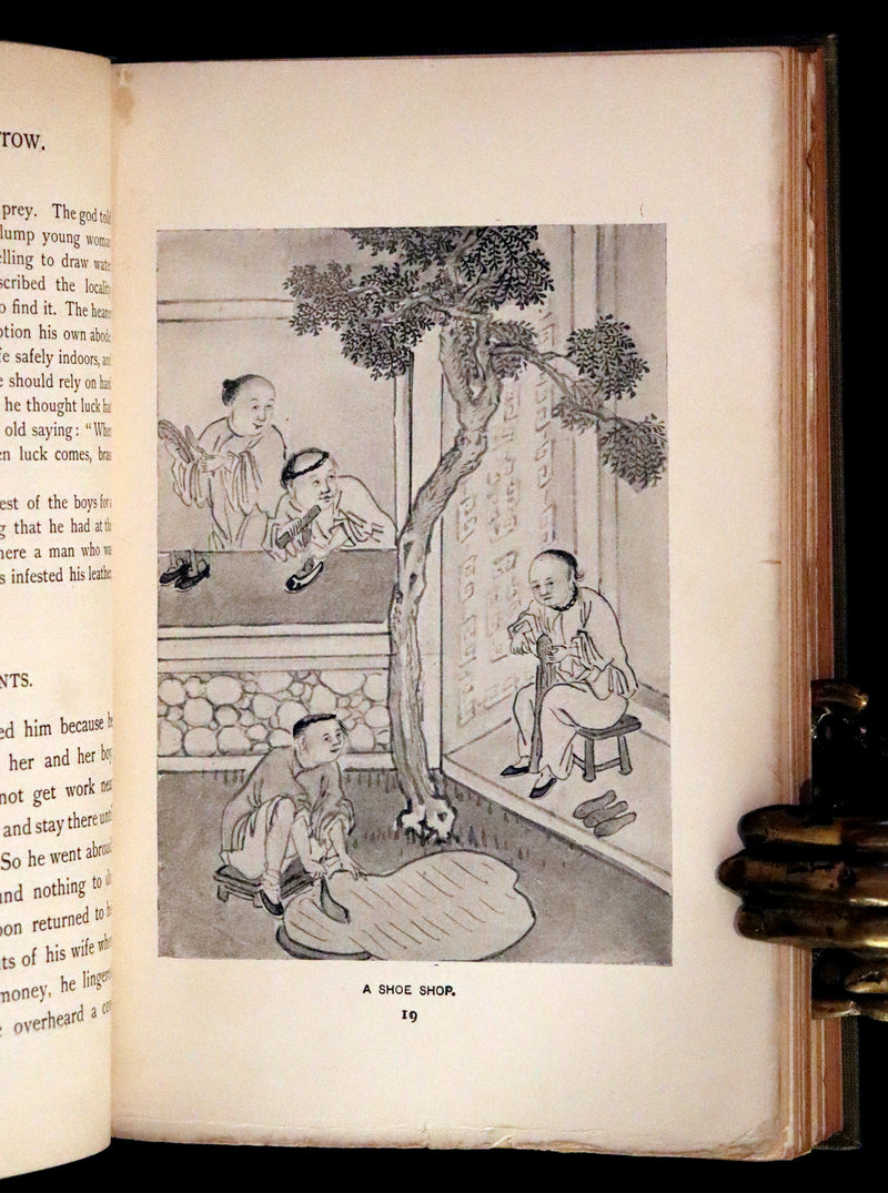 1912 Scarce Edition - Chinese Fairy Tales by Adele M. Fielde, Illustrated by Chinese Artists.